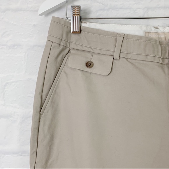 Banana Republic  “Ryan Fit” tan pants size 10 Long - Picture 5 of 11